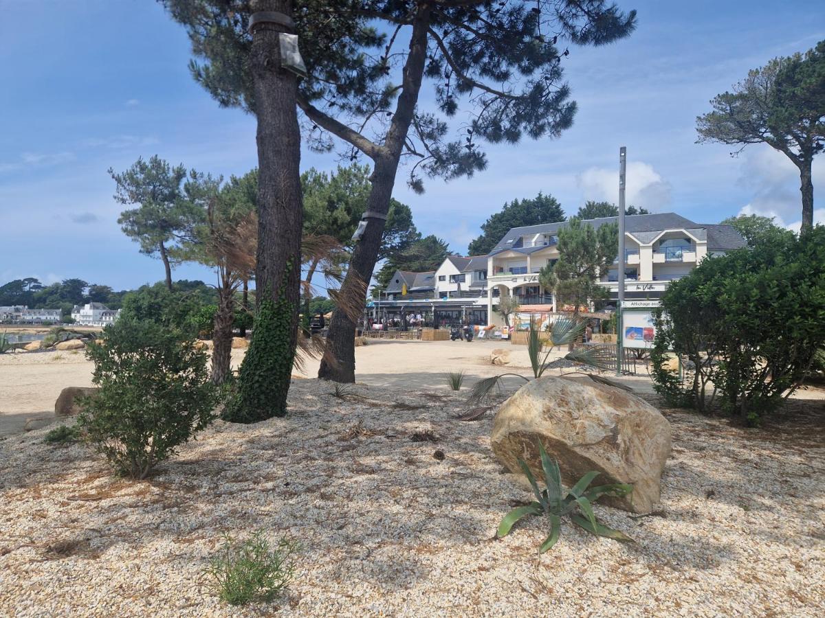Guidel-Plages Studio Lumineux Balcon Vue Mer & Piscine Zewnętrze zdjęcie